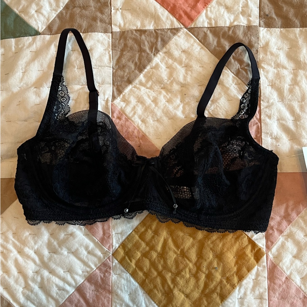 Lace Unlined Underwired Bra